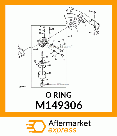 GASKET, CHAMBER M149306