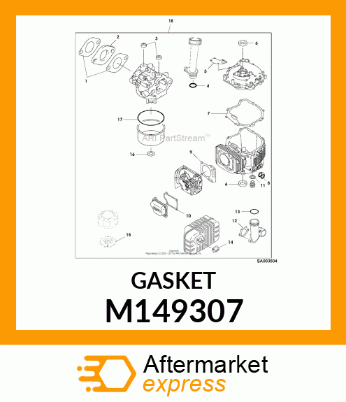 GASKET M149307