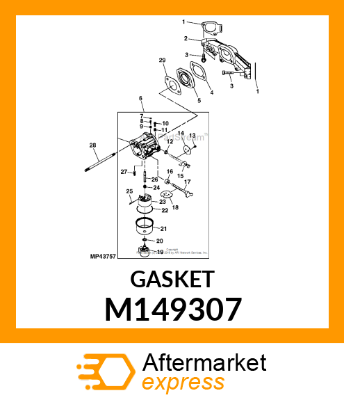 GASKET M149307