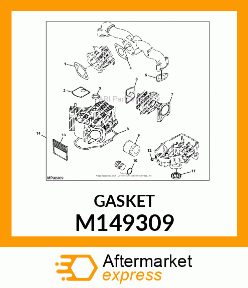 GASKET M149309