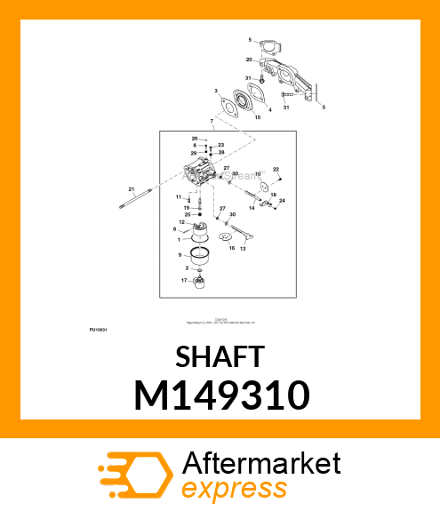 SHAFT M149310