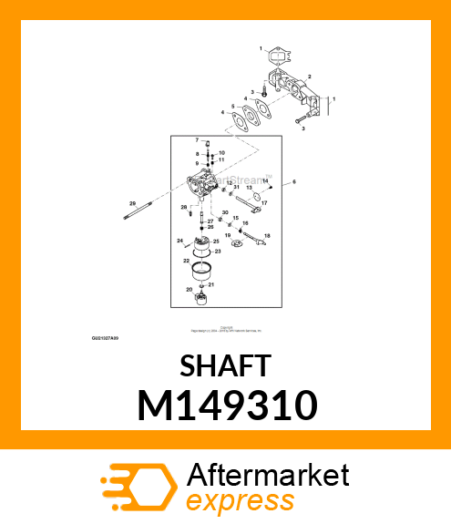 SHAFT M149310