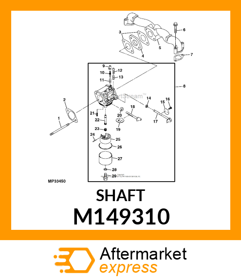 SHAFT M149310