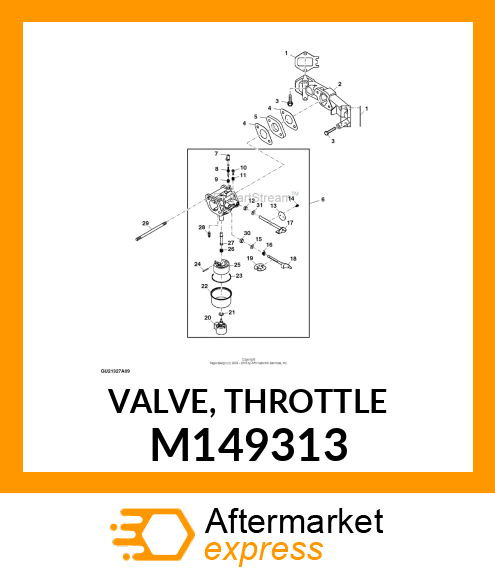 VALVE, THROTTLE M149313