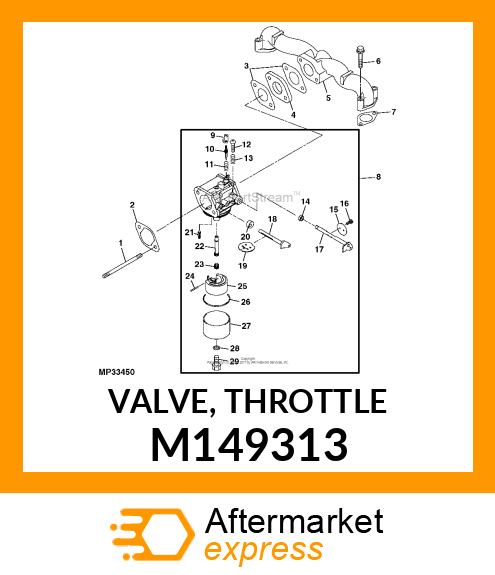 VALVE, THROTTLE M149313