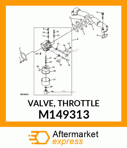 VALVE, THROTTLE M149313