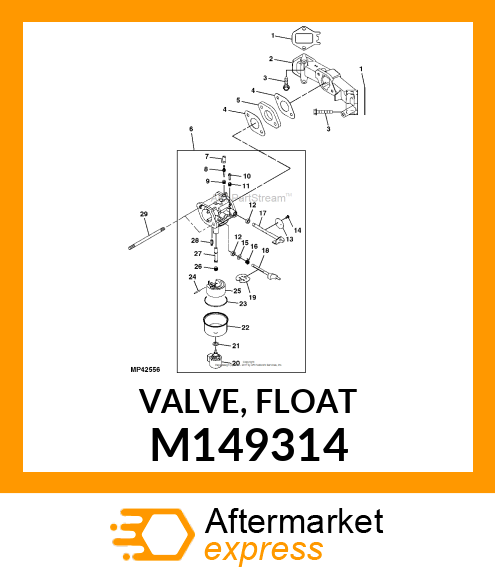 VALVE, FLOAT M149314