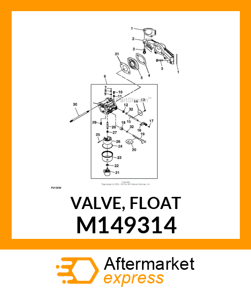 VALVE, FLOAT M149314