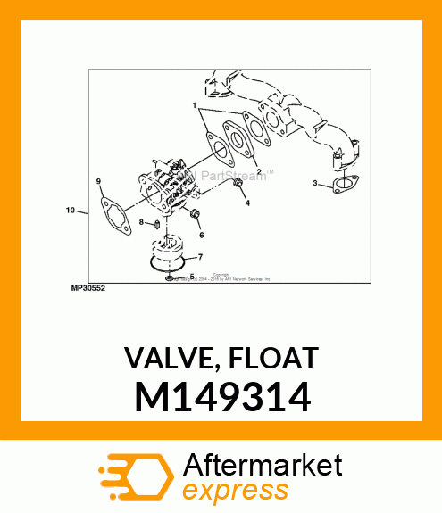 VALVE, FLOAT M149314