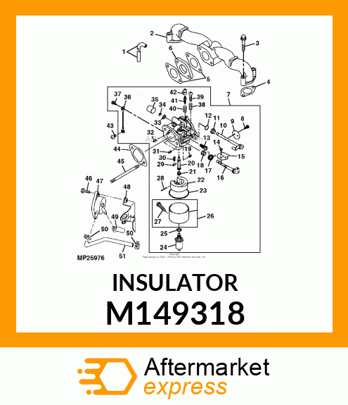 INSULATOR M149318