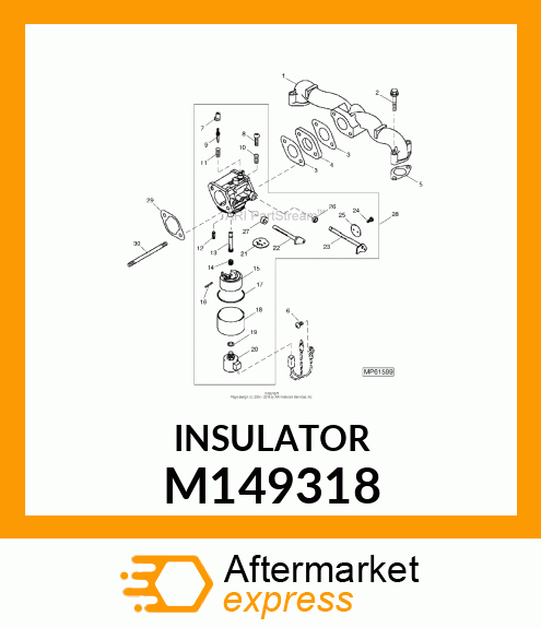 INSULATOR M149318