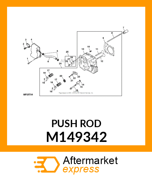 ROD, PUSH M149342