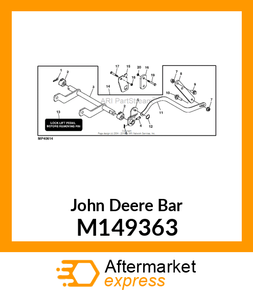 BAR, BAR, BLADE LIFT(PAINT M168113) M149363