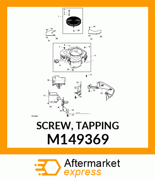 SCREW, TAPPING M149369