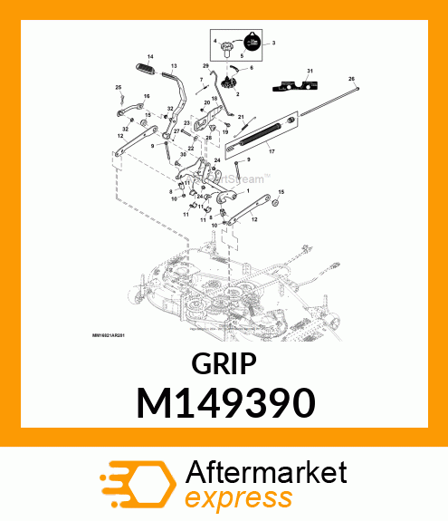 PAD, BRAKE PEDAL M149390