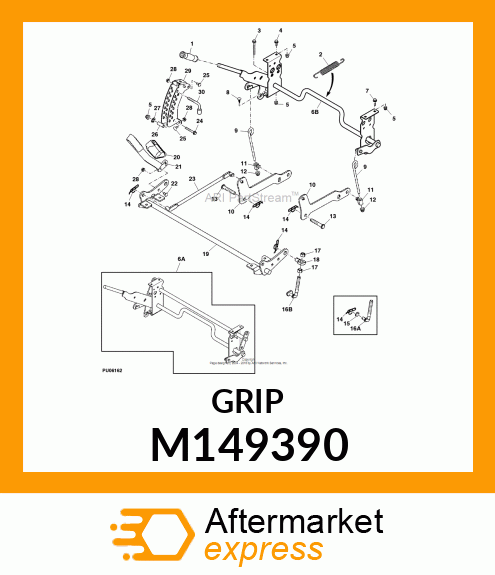 PAD, BRAKE PEDAL M149390