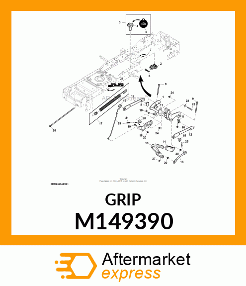 PAD, BRAKE PEDAL M149390