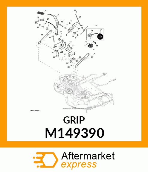 PAD, BRAKE PEDAL M149390