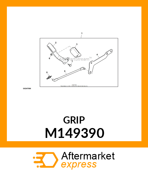 PAD, BRAKE PEDAL M149390