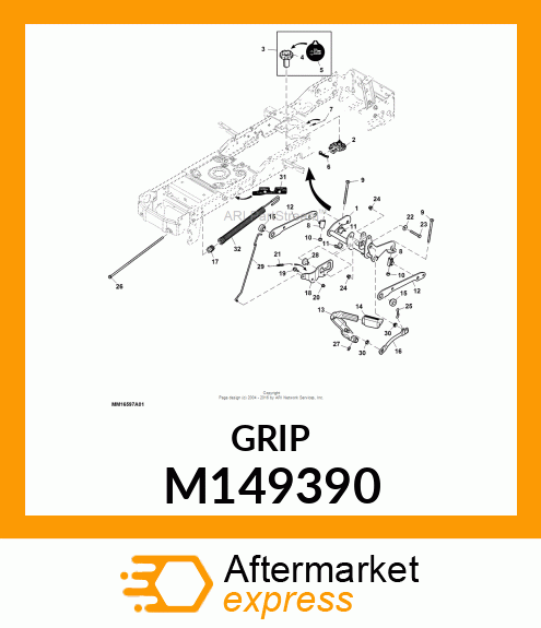 PAD, BRAKE PEDAL M149390