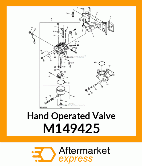 Hand Operated Valve M149425