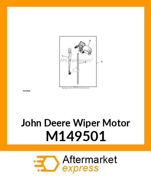 MOTOR, WIPER M149501