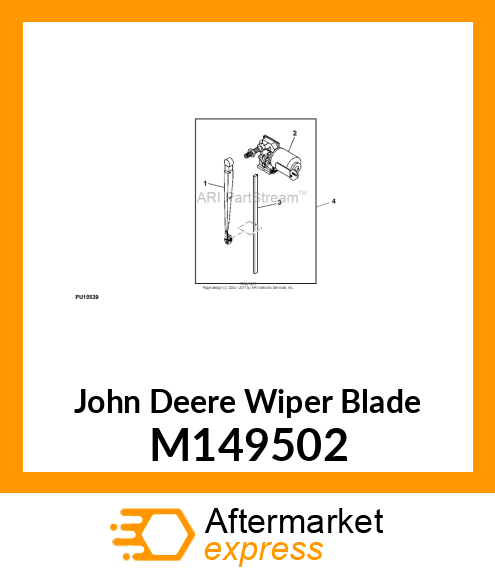 BLADE, WIPER 20" M149502