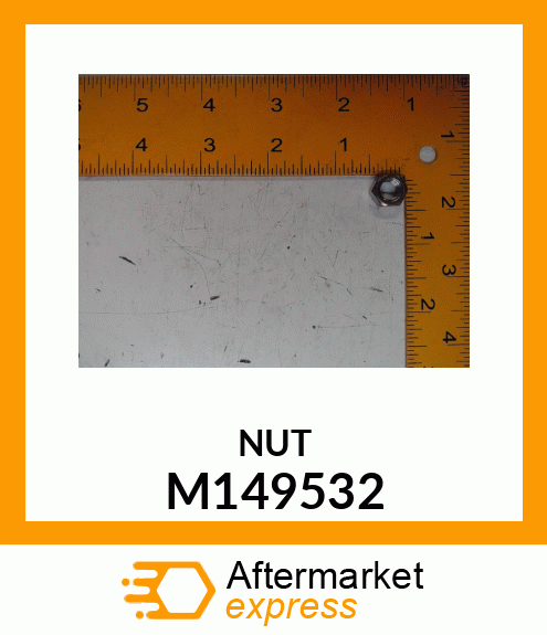 NUT,FLAT HEX M149532