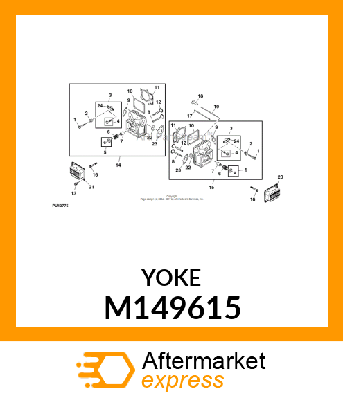 YOKE, INNER SHAFT M149615