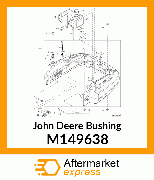 BUSHING, BUSHING, FUEL TANK M149638