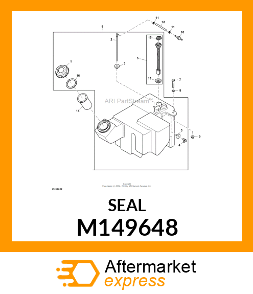 BUSHING, RUBBER M149648