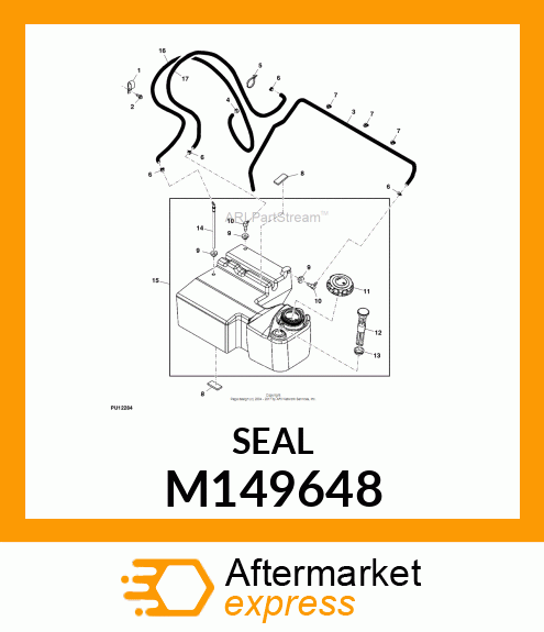 BUSHING, RUBBER M149648