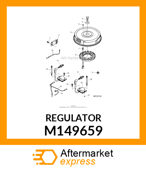 VOLTAGE REGULATOR M149659