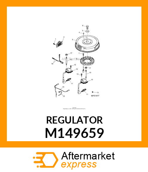 VOLTAGE REGULATOR M149659