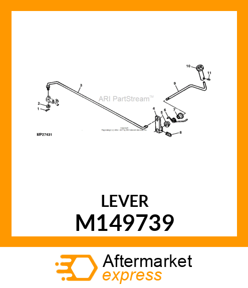 ARM, DIFF LOCK M149739