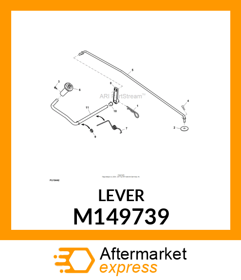 ARM, DIFF LOCK M149739