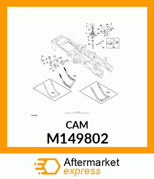 CAM, DEPTH STOP M149802