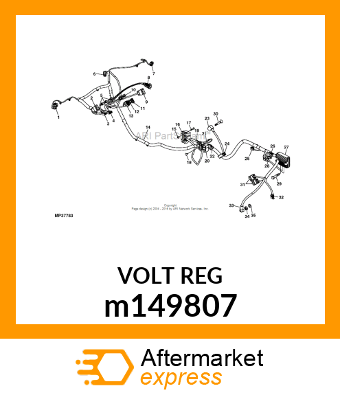 VOLTAGE REGULATOR m149807