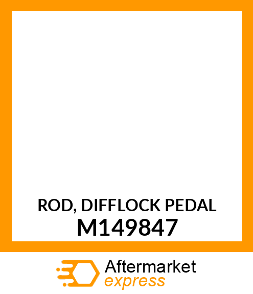 ROD, DIFFLOCK PEDAL M149847