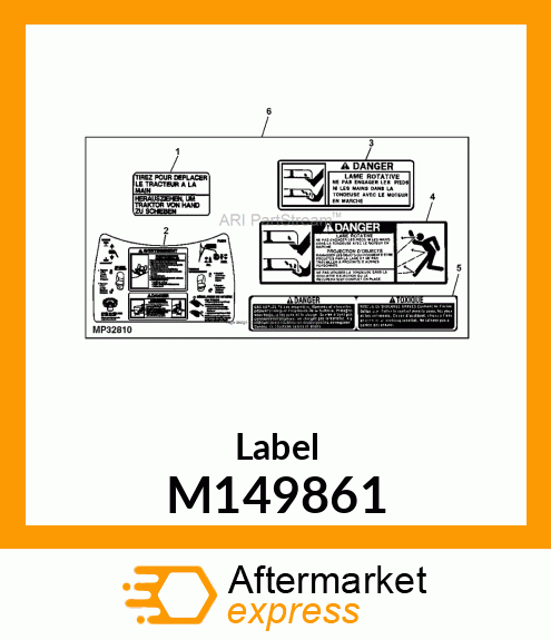 Label M149861