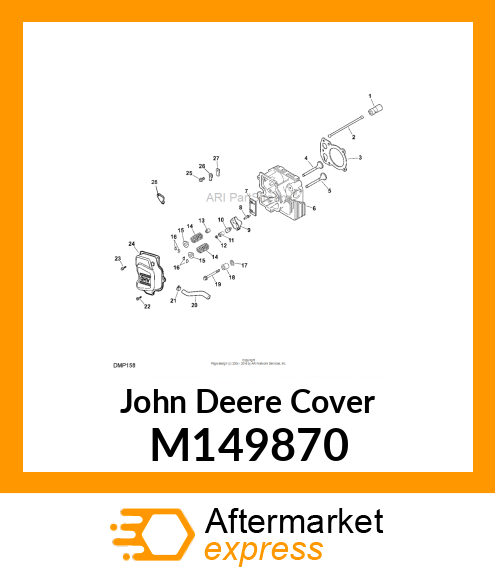 COVER, VALVE M149870