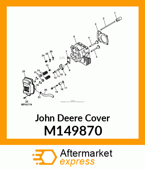 COVER, VALVE M149870