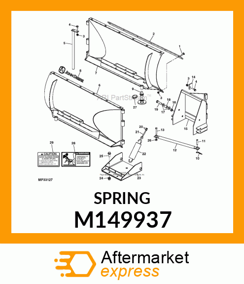 SPRING, BLADE M149937