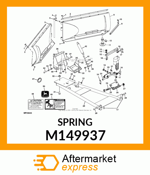 SPRING, BLADE M149937