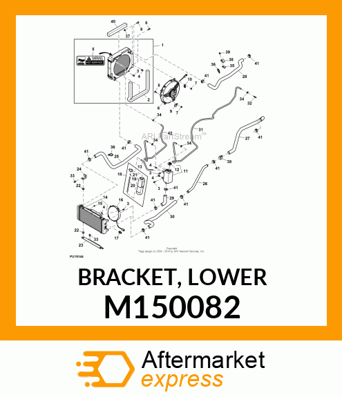 BRACKET, LOWER M150082