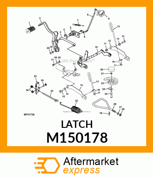 Latch M150178