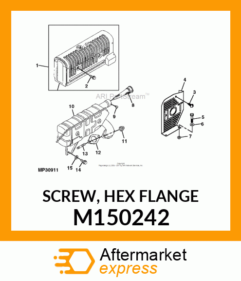 SCREW, HEX FLANGE M150242