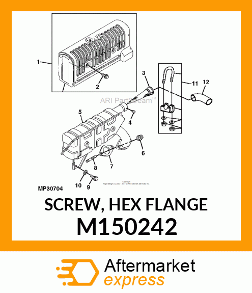 SCREW, HEX FLANGE M150242