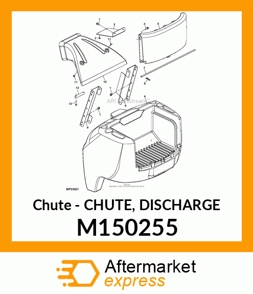 Chute M150255