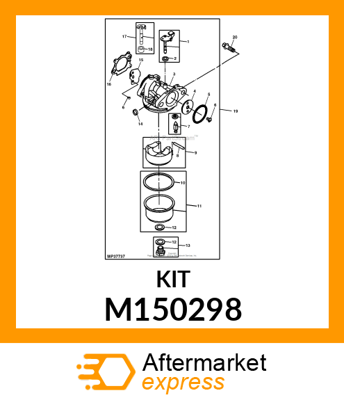 SHAFT, THROTTLE M150298